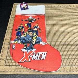 Christmas Stocking X-MEN Vintage 2003 Retired Rare New W/ Tags Marvel Kurt Adler